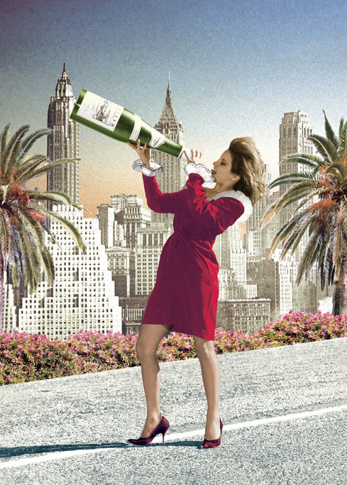 BC230 - Giant Champagne Greeting Card by Max Hernn BC230 - Giant Champagne Greeting Card by Max Hernn